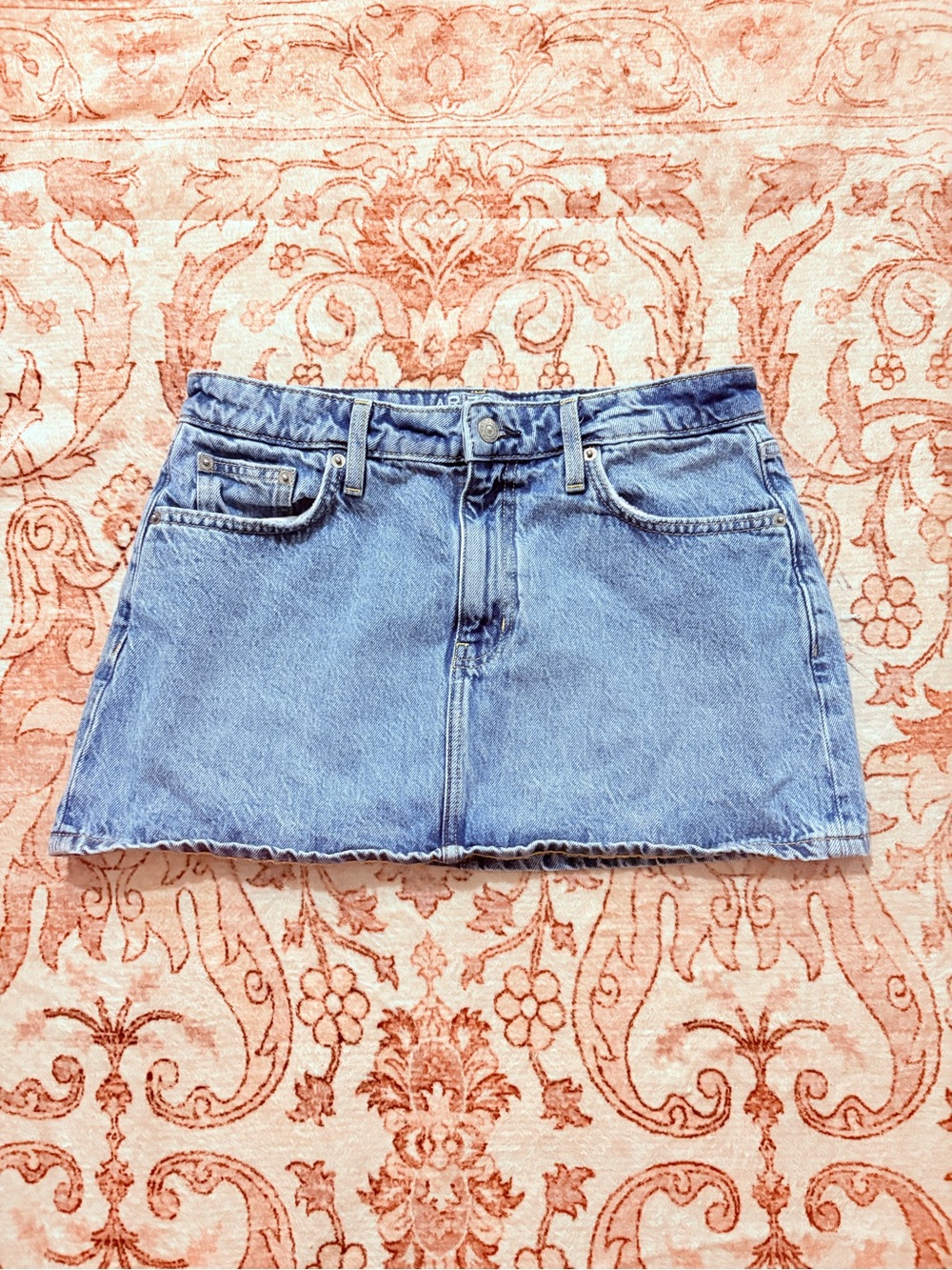 Arizona Jean Company Light Blue Denim Mini Skirt
